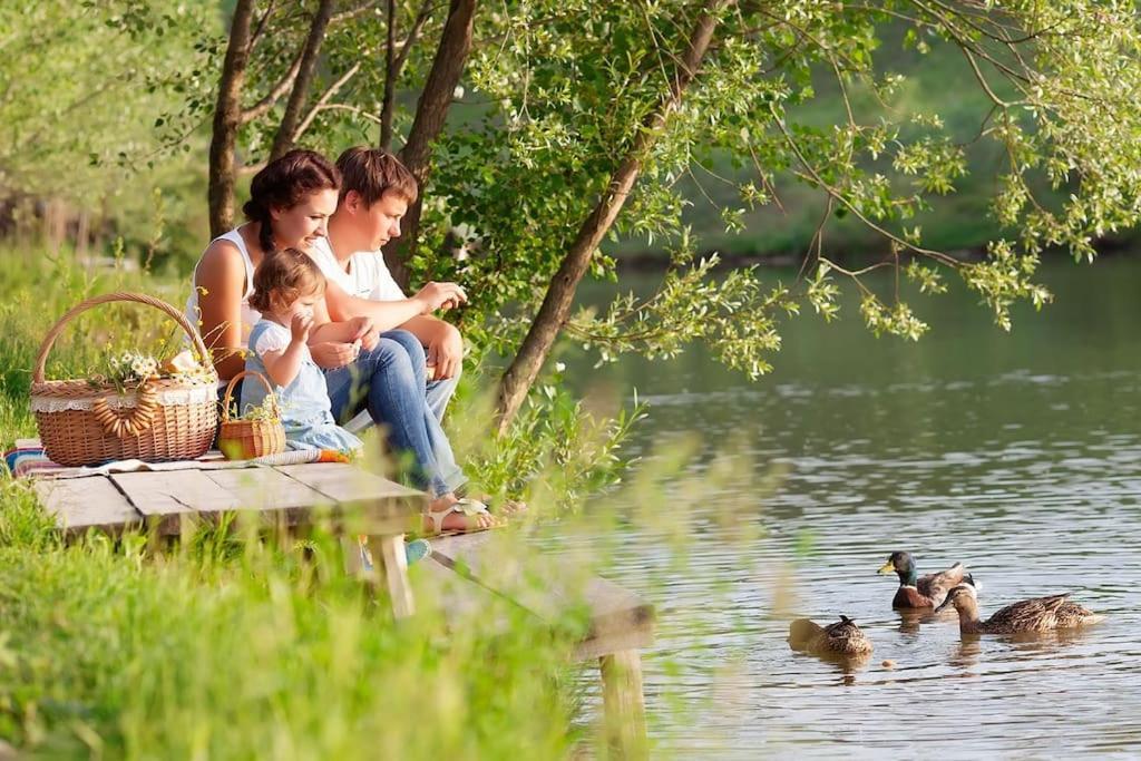 Villa Am See - Naehe Berlin Biesenthal Eksteriør billede
